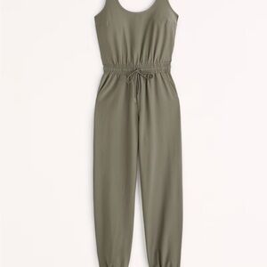 Abercrombie & Fitch Traveler Jumpsuit with Elastic Waist